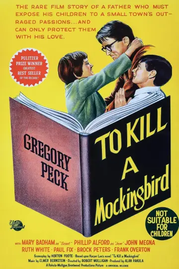 Poster to the movie "To Kill a Mockingbird" #714910