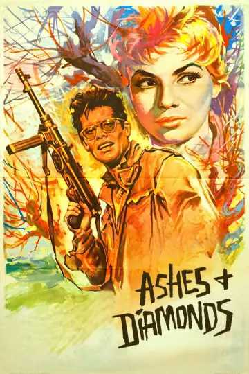 Poster to the movie "Ashes and Diamonds" #1060547