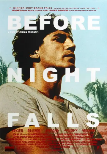 Poster to the movie "Before Night Falls" #1098020