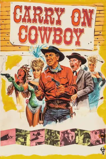 Poster to the movie "Carry On Cowboy" #1615432