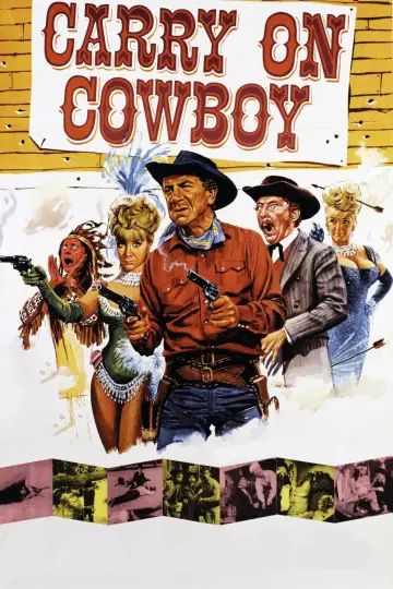 Poster to the movie "Carry On Cowboy" #1615433