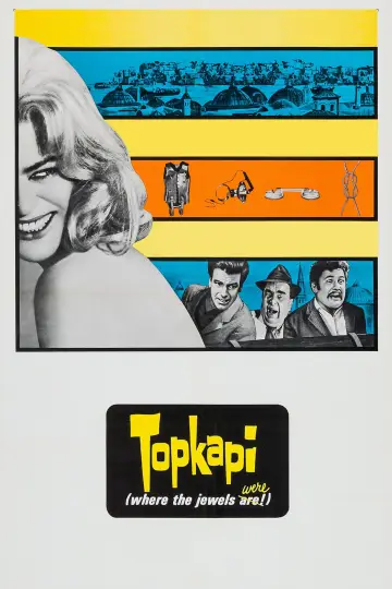 Poster to the movie "Topkapi" #1079269