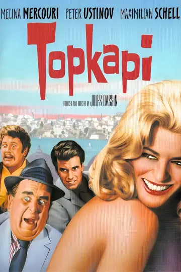 Poster to the movie "Topkapi" #1079277