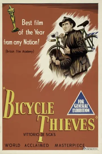 Poster to the movie "Bicycle Thieves" #884417