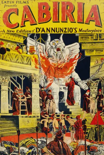 Poster to the movie "Cabiria" #1117609