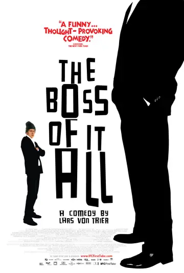 Poster to the movie "The Boss of It All" #1110248