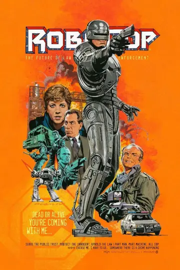 Poster to the movie "RoboCop" #617113