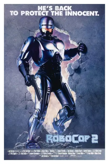Poster to the movie "RoboCop 2" #699584
