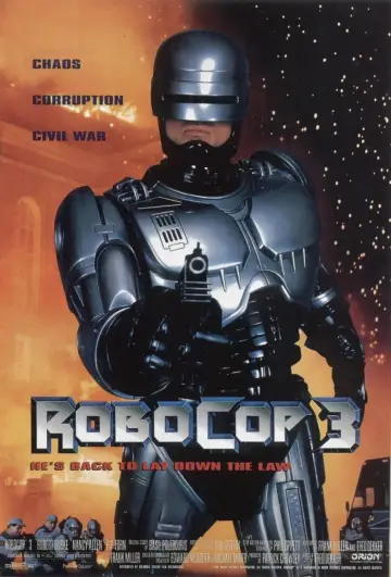 Poster to the movie "RoboCop 3" #103395