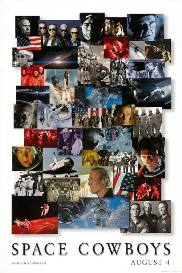 Poster to the movie "Space Cowboys" #869200