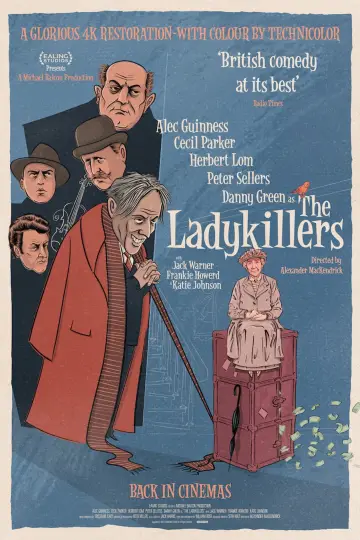 Poster to the movie "The Ladykillers" #924357