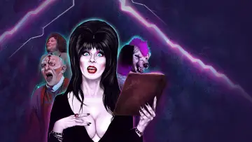 Backdrop to the movie "Elvira, Mistress of the Dark" #808388