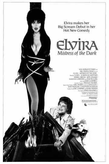Poster to the movie "Elvira, Mistress of the Dark" #997762