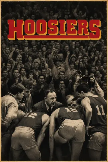Poster to the movie "Hoosiers" #1202361