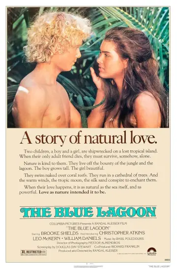 Poster to the movie "The Blue Lagoon" #684187