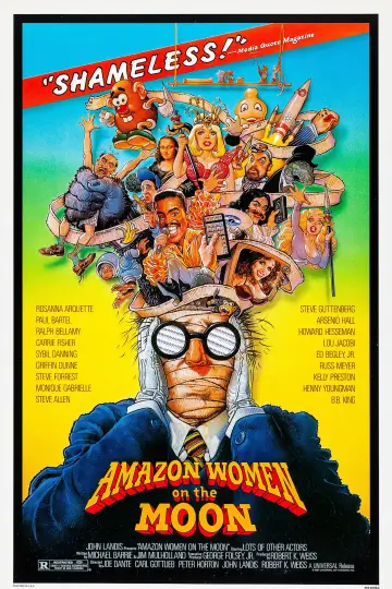 Poster to the movie "Amazon Women on the Moon" #1081611
