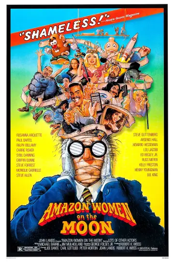 Poster to the movie "Amazon Women on the Moon" #1081616