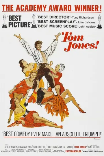 Poster to the movie "Tom Jones" #1104095