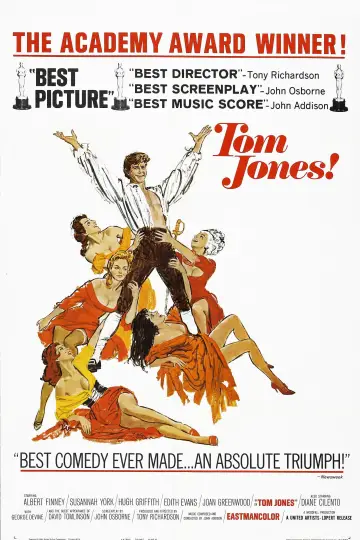 Poster to the movie "Tom Jones" #1104117