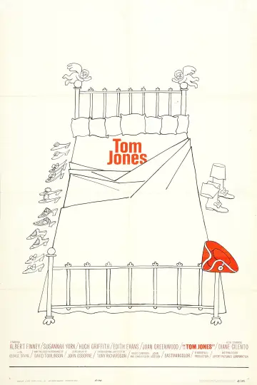 Poster to the movie "Tom Jones" #1104119