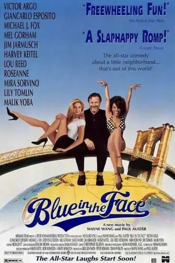 Poster to the movie "Blue in the Face" #1061936