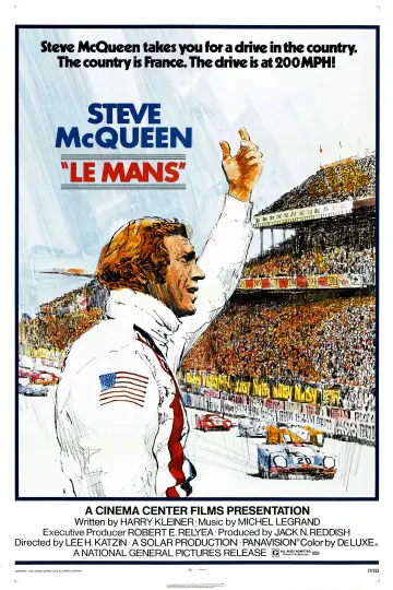 Poster to the movie "Le Mans" #1022539