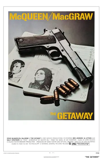 Poster to the movie "The Getaway" #619289