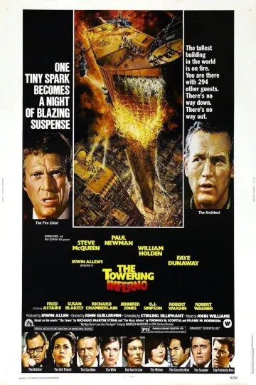 Poster to the movie "The Towering Inferno" #139684