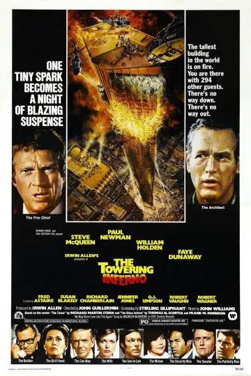Poster to the movie "The Towering Inferno" #924093