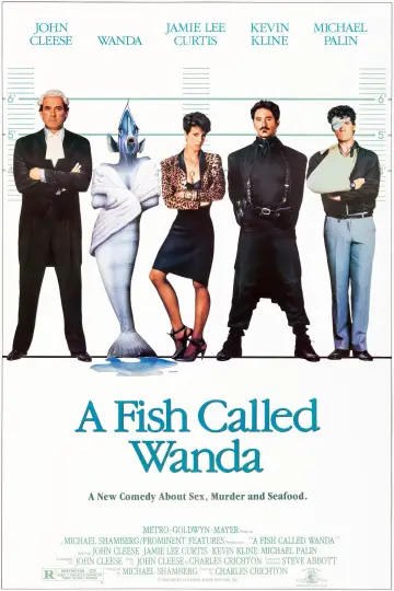 Poster to the movie "A Fish Called Wanda" #807969