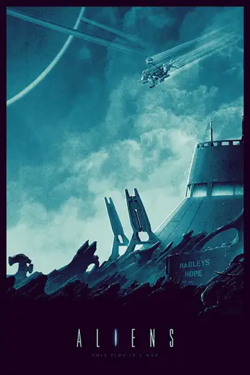 Poster to the movie "Aliens" #571558