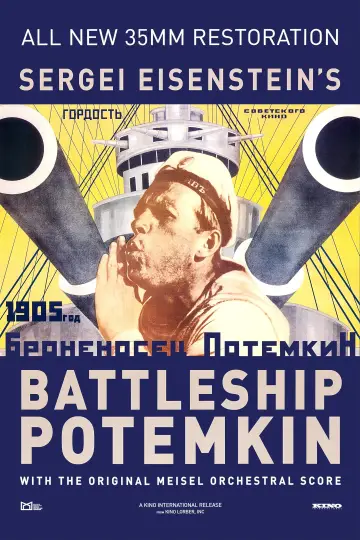 Poster to the movie "Battleship Potemkin" #955374
