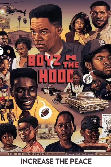 Poster to the movie "Boyz n the Hood" #661636
