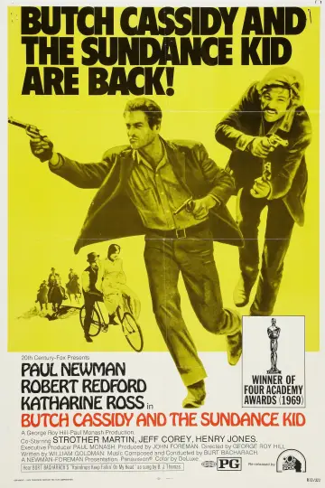 Poster to the movie "Butch Cassidy and the Sundance Kid" #94507