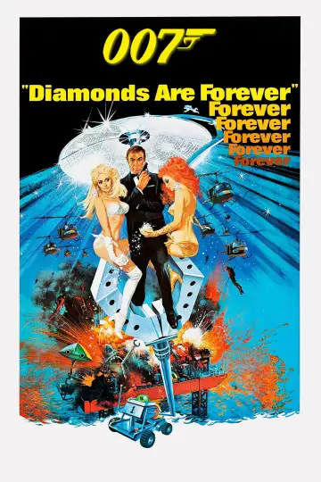 Poster to the movie "Diamonds Are Forever" #683770