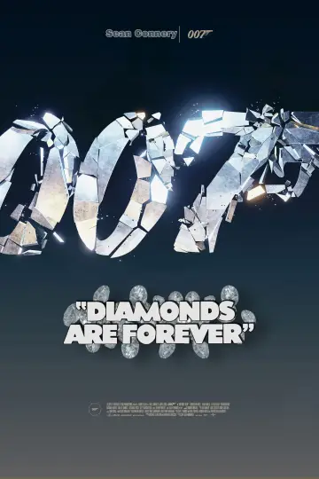 Poster to the movie "Diamonds Are Forever" #683806