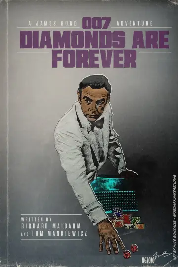 Poster to the movie "Diamonds Are Forever" #74851
