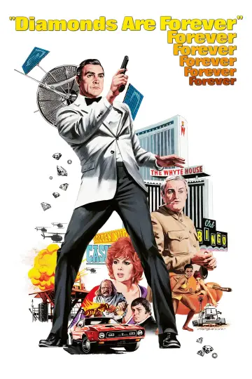 Poster to the movie "Diamonds Are Forever" #968570