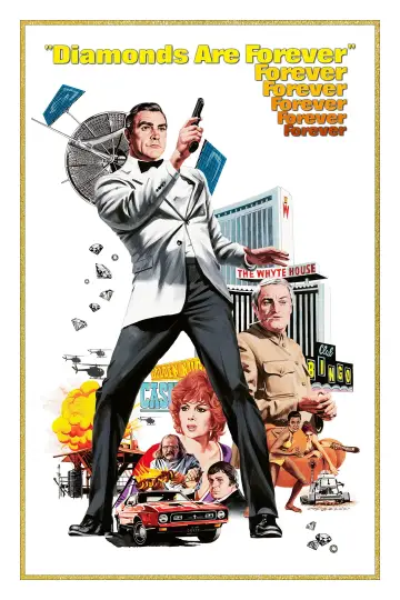 Poster to the movie "Diamonds Are Forever" #968571