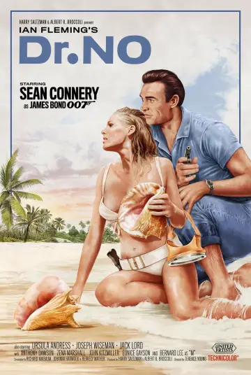 Poster to the movie "Dr. No" #624525