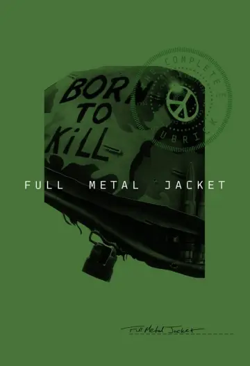 Poster to the movie "Full Metal Jacket" #928824
