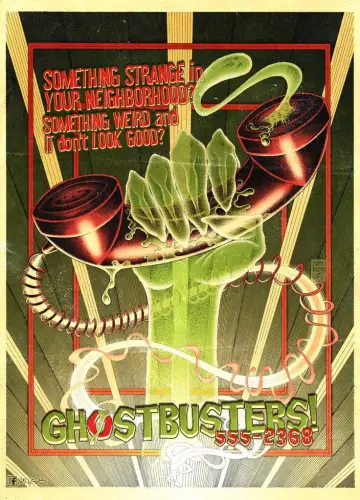 Poster to the movie "Ghostbusters" #838359
