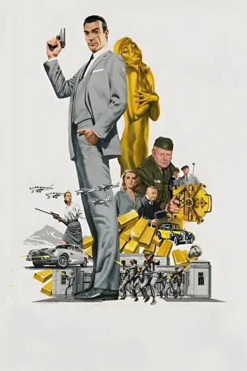Poster to the movie "Goldfinger" #843662
