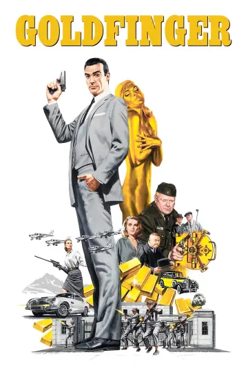 Poster to the movie "Goldfinger" #964177