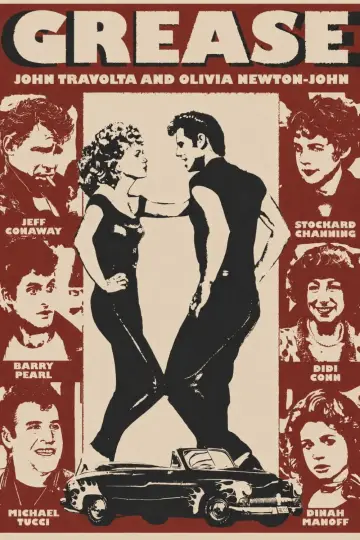 Poster to the movie "Grease" #1216226