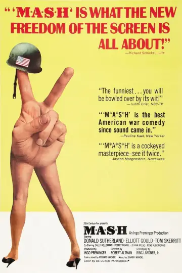 Poster to the movie "M*A*S*H" #858696