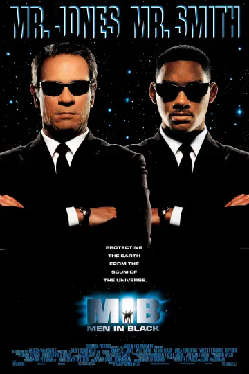 Poster to the movie "Men in Black" #580649