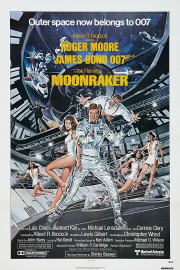 Poster to the movie "Moonraker" #783807