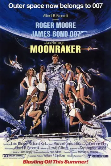 Poster to the movie "Moonraker" #783815