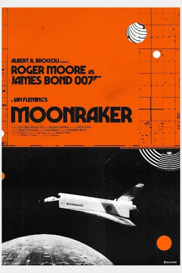 Poster to the movie "Moonraker" #783816
